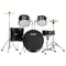 Drum Set Complete Adult Drum Kit With Cymbals Hardware And Throne For Beginners And Musicians 1