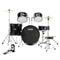 Drum Set Complete Adult Drum Kit With Cymbals Hardware And Throne For Beginners And Musicians 2