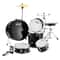 Drum Set Complete Adult Drum Kit With Cymbals Hardware And Throne For Beginners And Musicians 3