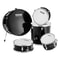Drum Set Complete Adult Drum Kit With Cymbals Hardware And Throne For Beginners And Musicians 4