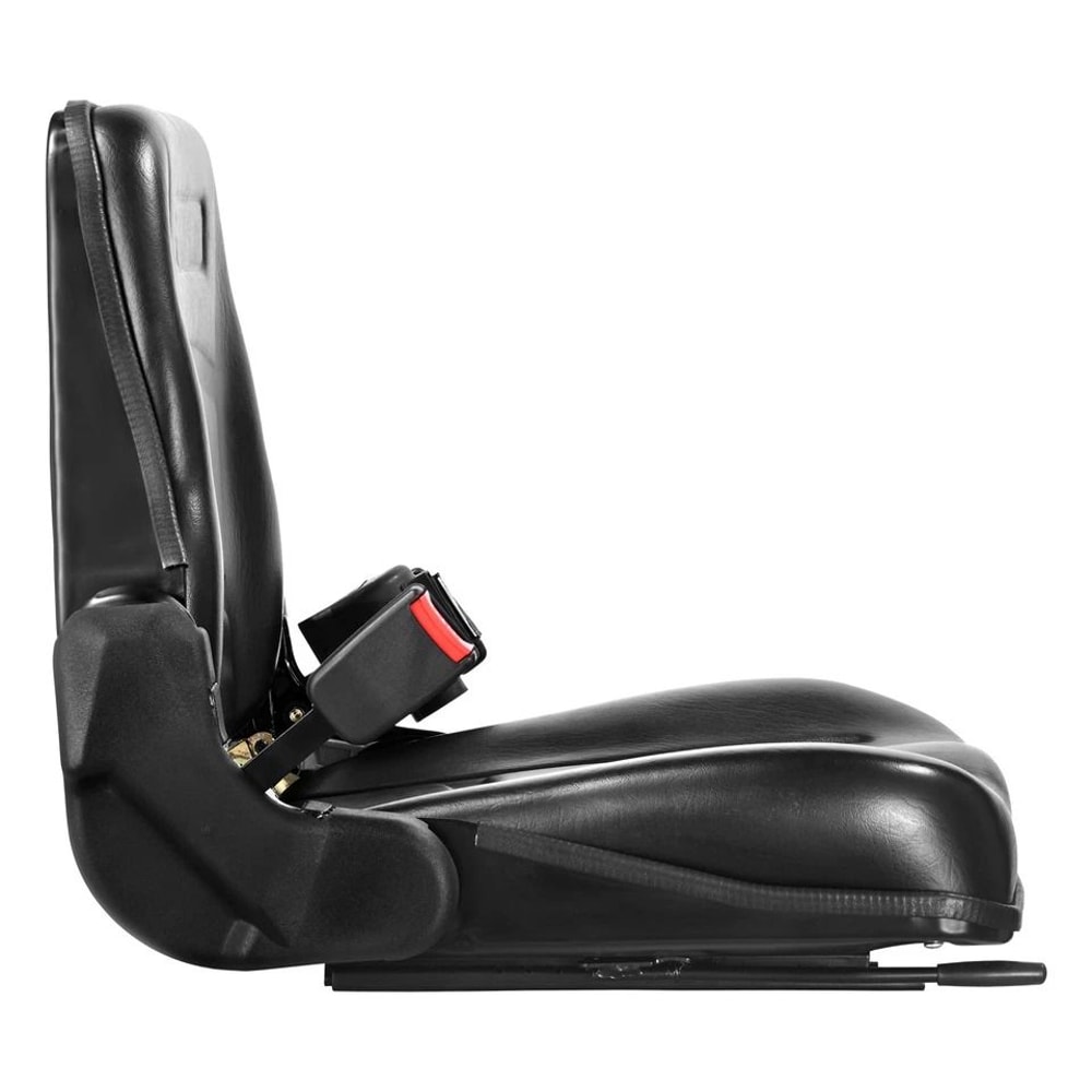 Universal Forklift Seat Fold Down Tractor Seat Replacement With Adjustable Backrest And Safety Seat 2