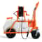 Battery Powered Lawn Sprayer Cart 15 Gallon Tank With Wheels Adjustable Ideal For Lawn Care Garden 2