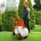 Battery Powered Lawn Sprayer Cart 15 Gallon Tank With Wheels Adjustable Ideal For Lawn Care Garden 0
