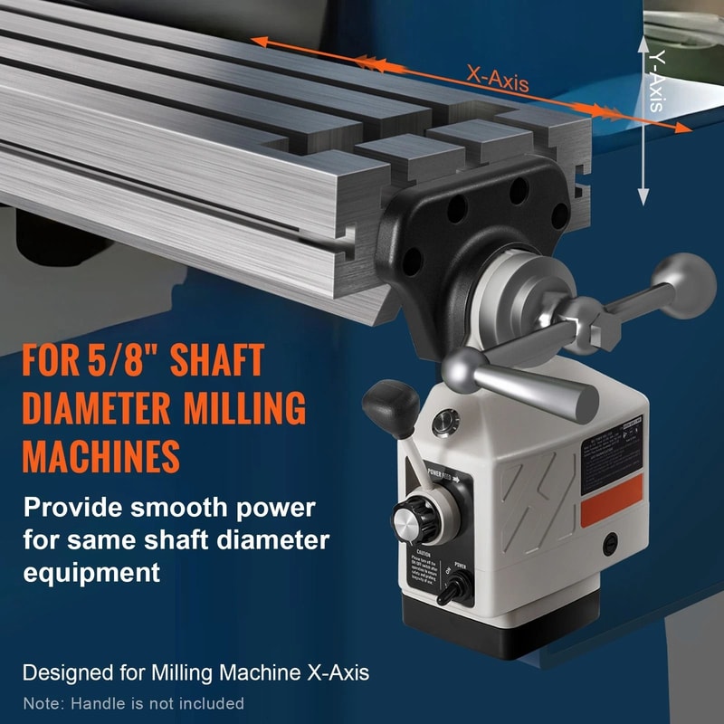 Power Feed X Axis Torque For Bridgeport Type Milling Machines 7