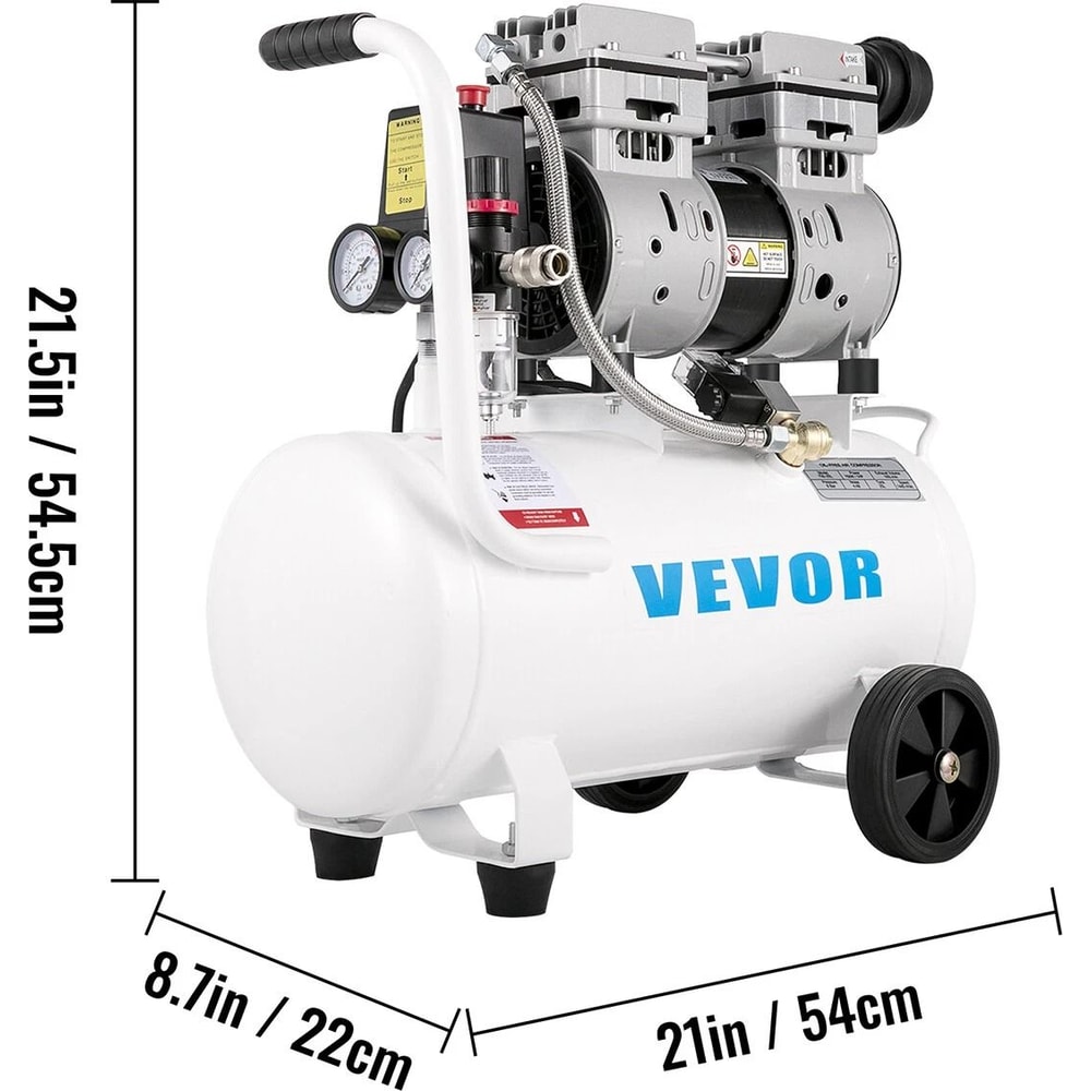 Ultra Quiet Oil Free Air Compressor Compact Durable 4