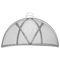 Stainless Steel Fire Pit Spark Screen Cover Durable Lid For Wood Burning Fire Pits 2