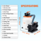 Sand Filter Pool Pump System With Motor Flow 6 Way Valve For Above Ground Pools 2