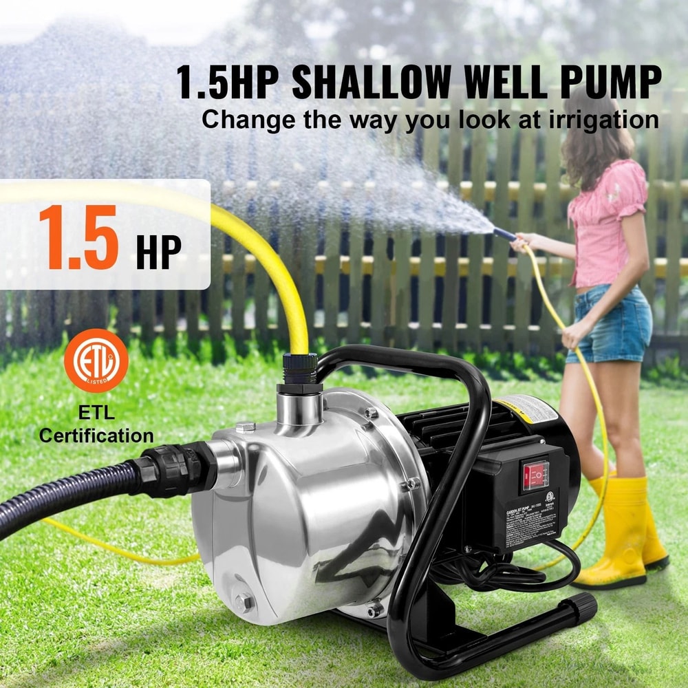 Portable Garden Water Jet Pump Head For Shallow Wells 8