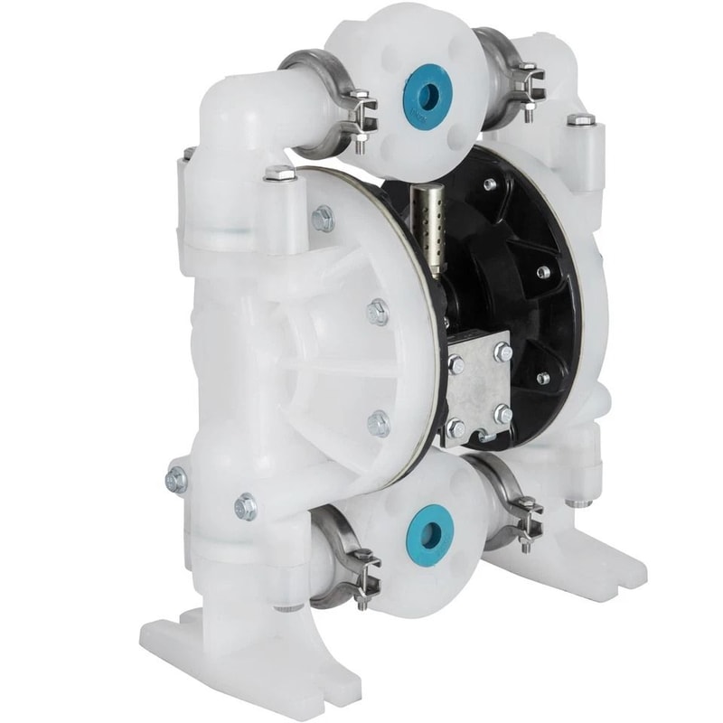 High Performance Air Operated Double Diaphragm Pump With Flange Connection For Industrial Applicati 1