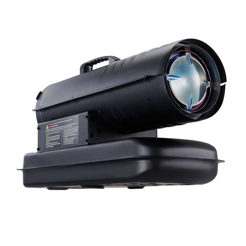 Portable Kerosene Forced Air Heater BTU Heavy Duty For Indoor Outdoor Use With 5 Gal Tank 1