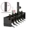 Heavy Duty Box Blade Attachment For Tractor With 6 Scarifier Shanks Width For Land Leveling Gradin 4