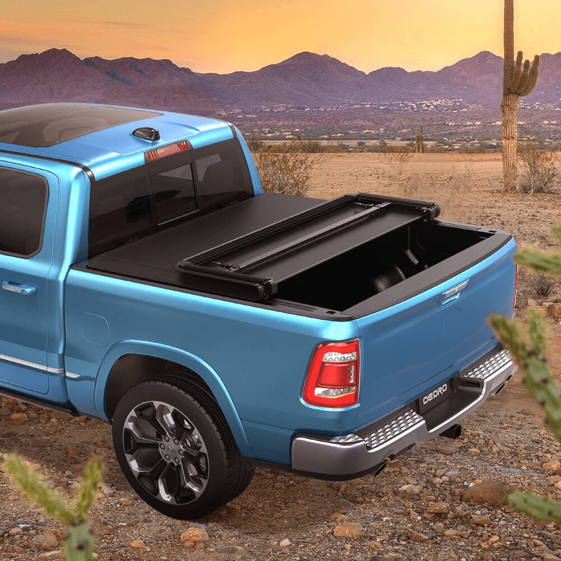 Tri Fold Tonneau Cover For Chevy Silverado GMC Sierra Truck Bed 0