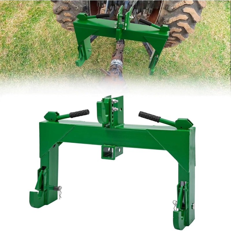 3 Point Quick Hitch For Cat 1 Tractors With Receiver Hitch 0