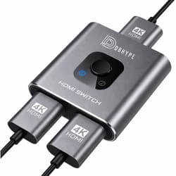 bi directional 4k hdmi splitter & switcher hub out