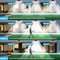 LED Solar Power Wall Light With PIR Motion Sensor Waterproof Outdoor Garden Security Lamp 5