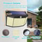 LED Solar Power Wall Light With PIR Motion Sensor Outdoor Garden Security Lamp 3