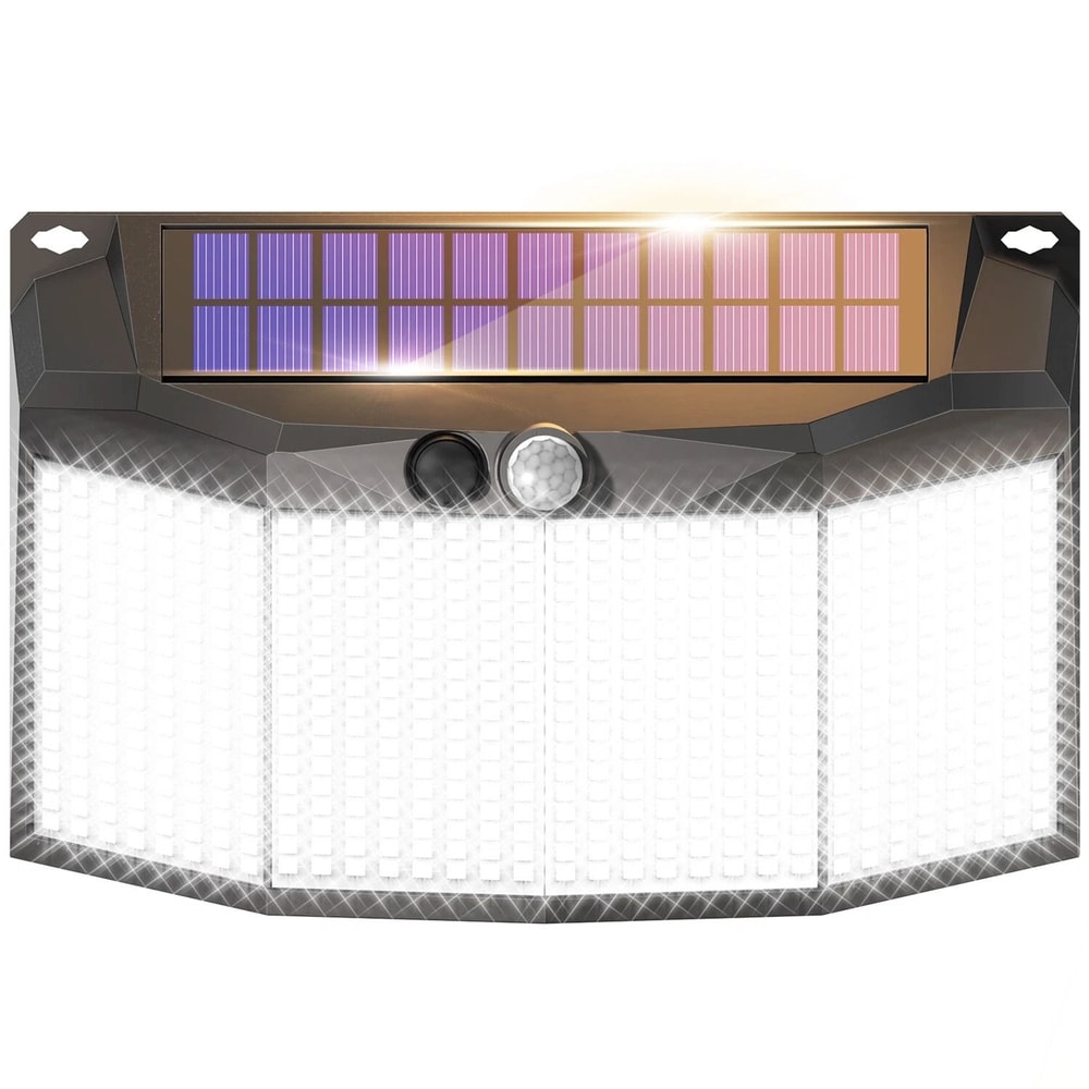 LED Solar Power Wall Light With PIR Motion Sensor Outdoor Garden Security Lamp 8