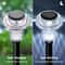 Solar Landscape Lights LED Outdoor Garden Pathway Yard Lawn Art Lamp Waterproof Energy Efficient 9