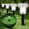 Solar Landscape Lights LED Outdoor Garden Pathway Yard Lawn Art Lamp Waterproof Energy Efficient 10