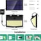 Waterproof LED Solar Motion Sensor Light For Garden Wall With PIR Technology 2