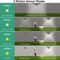 Waterproof LED Solar Motion Sensor Light For Garden Wall With PIR Technology 4