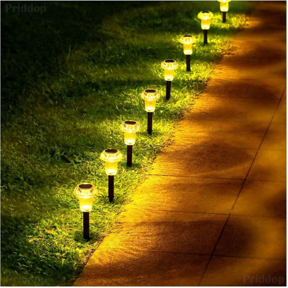 Solar Power Landscape Lights LED Outdoor Garden Yard Pathway Lamps 0