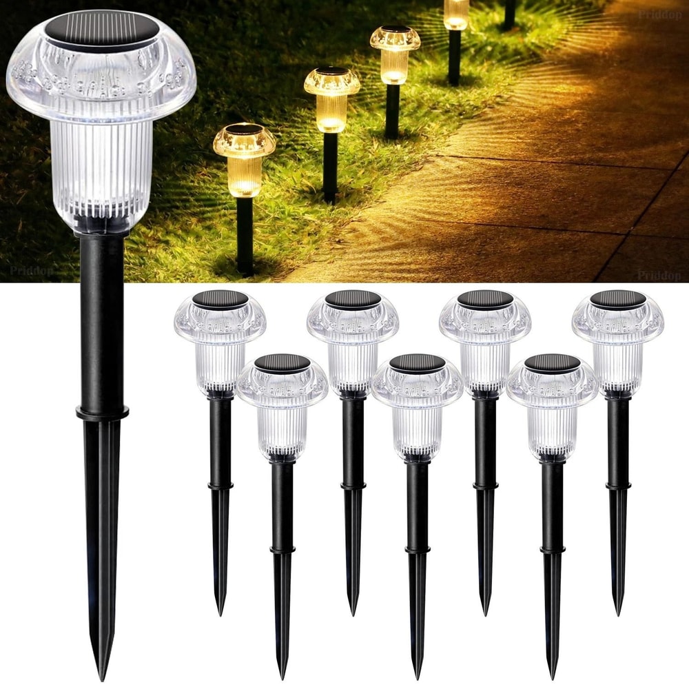 Solar Power Landscape Lights LED Outdoor Garden Yard Pathway Lamps 11