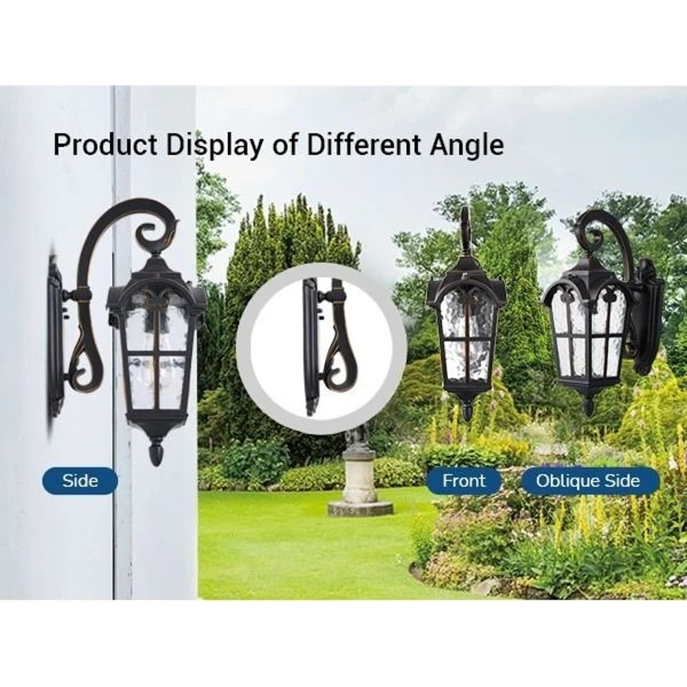 Dusk To Dawn Outdoor Wall Light Waterproof Energy Saving Exterior Lighting Fixture 1