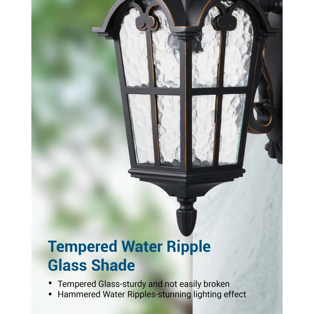 Dusk To Dawn Outdoor Wall Light Waterproof Energy Saving Exterior Lighting Fixture 10