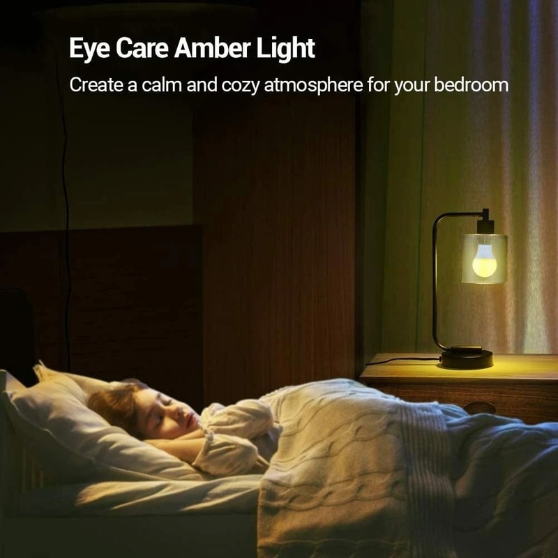 LED Bug Light Bulbs Outdoor Yellow Light Bulb E26 Base 3