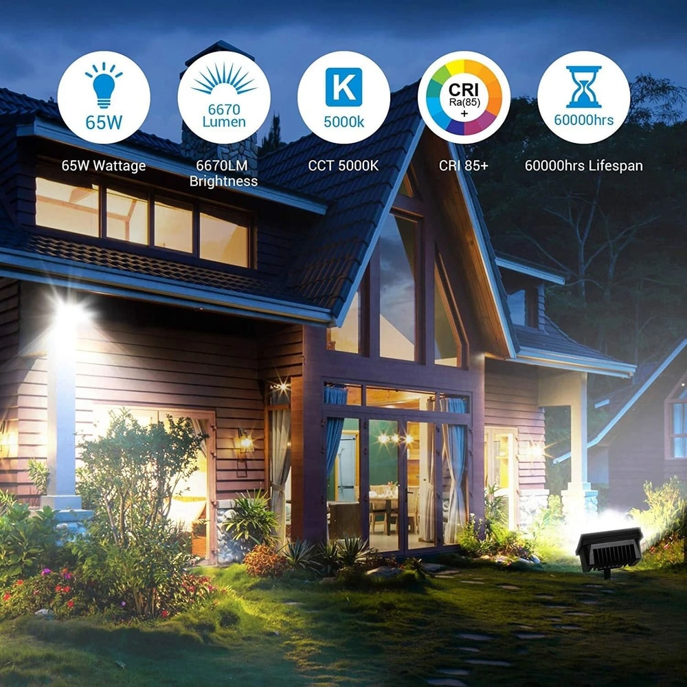 LED Security Light Outdoor Lumen Super Bright Flood Light 6