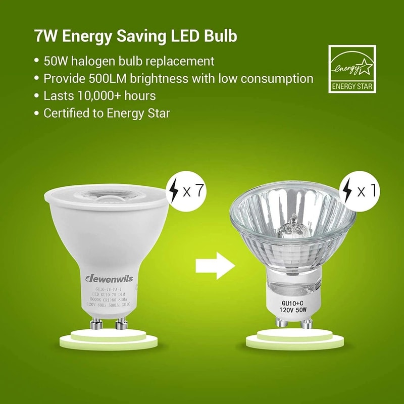 GU10 Dimmable LED Bulbs Daylight 5