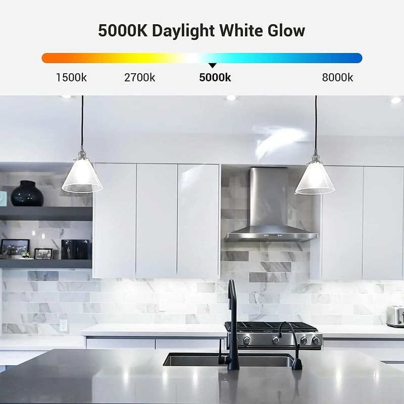 GU24 LED Light Bulb Dimmable Prong Daylight 4