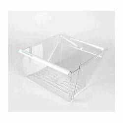 clear crisper pan for whirlpool refrigerators | compatible | large capacity drawer