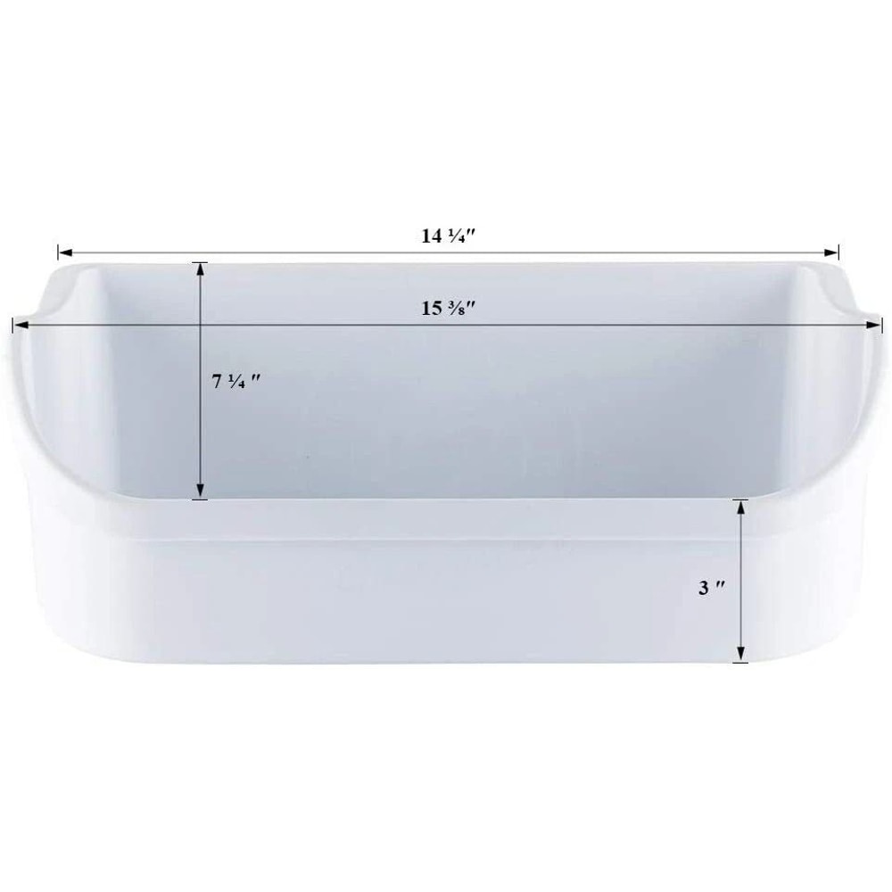 Gallon Door Bin White For Frigidaire Refrigerator Replacement Part 3