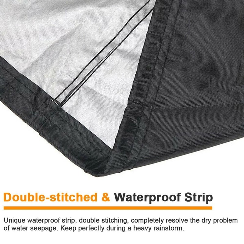 BBQ Grill Cover Heavy Duty Waterproof UV Protection Outdoor Weather Resistant 5