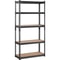 5 Tier Adjustable Garage Storage Rack Capacity Shelving Unit 0