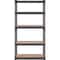 5 Tier Adjustable Garage Storage Rack Capacity Shelving Unit 2