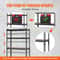 5 Tier Adjustable Garage Storage Rack Capacity Shelving Unit 5