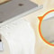 WallMounted Toilet Paper Holder With Mobile Phone Storage Shelf SpaceSaving Bathroom Organizer 3
