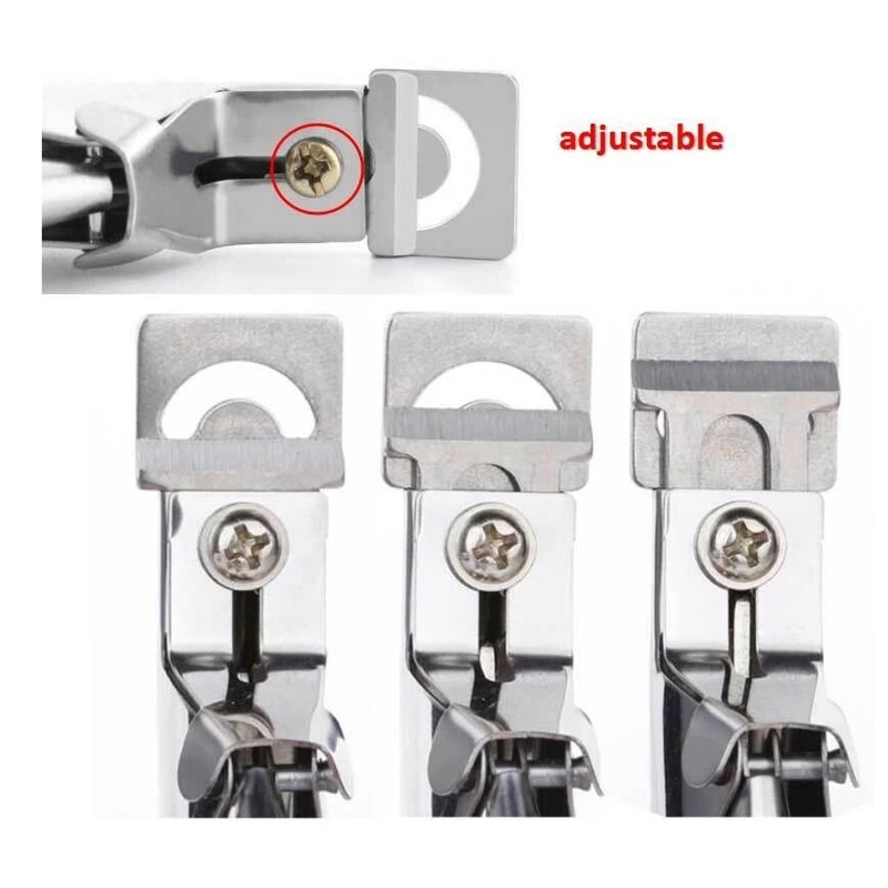 Acrylic Nail Tip Cutter With Spring Mechanism Precision Manicure Tool For Acrylic Nails 3