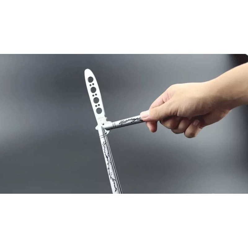 Dragon Butterfly Trainer Stainless Steel Knife For Practice Safe Training Tool For Beginners And Pr
