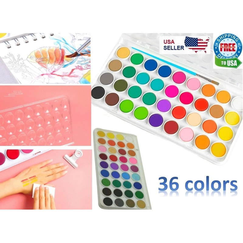 Watercolor Set Artist Paint Brushes For Beginners 6