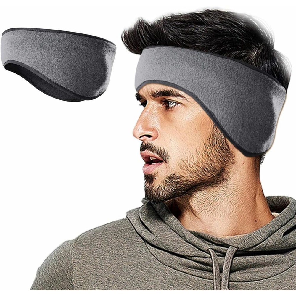 Fleece Ear Warmers Headband For Winter Sports Unisex Headwrap For Men Women Soft Warm Winter Ear 1