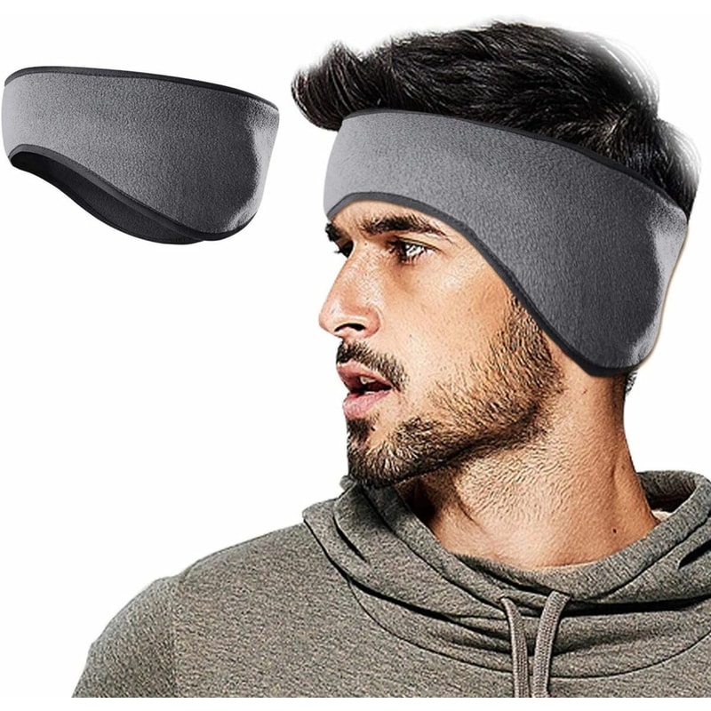 Fleece Ear Warmers Headband For Winter Sports Unisex Headwrap For Men Women Soft Warm Winter Ear 1
