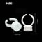 Disposable Tattoo Ink Cups Eyelash Extension Glue Holder Rings For Pigments Tattoo Use 6