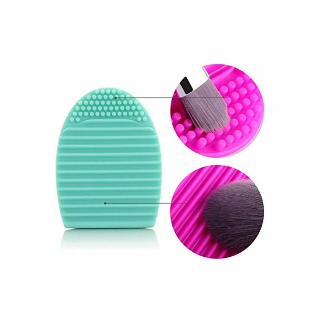 Silicone Makeup Brush Cleaner Pad Handheld Scrubber For Effortless Washing 1