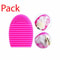 Silicone Makeup Brush Cleaner Pad Handheld Scrubber For Effortless Washing 8