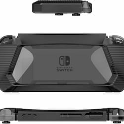 hybrid case for nintendo switch durable rubberized hard cover tpu for superior protection