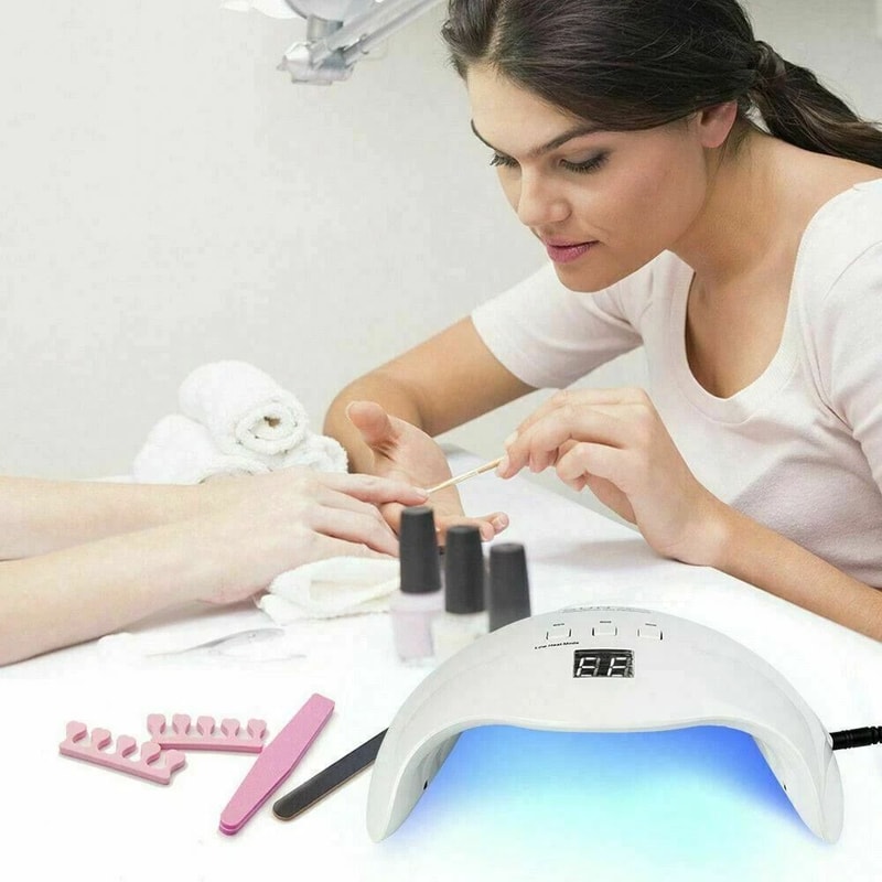 LED UV Nail Dryer Lamp For Gel Polish Fast Drying Manicure Curing Machine 0